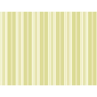 Waverly Wallpaper Waverly Stripes Bootcut Stripe Wallpaper white, green