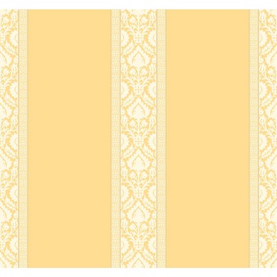 Waverly Wallpaper Waverly Stripes Santa Maria Stripe Wallpaper yellow, white, silver