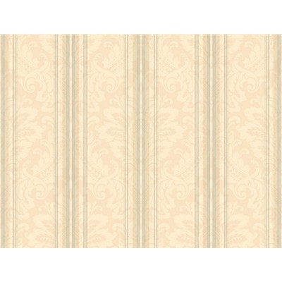 Waverly Wallpaper Waverly Stripes Donnington Wallpaper cream, light beige, medium beige, grey green