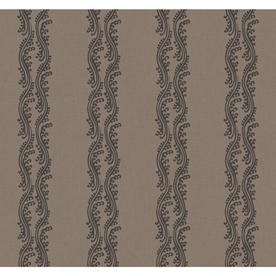 Waverly Wallpaper Waverly Stripes Turning Tides Wallpaper taupe, dark taupe