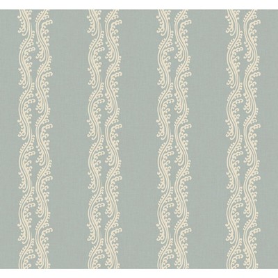 Waverly Wallpaper Waverly Stripes Turning Tides Wallpaper pale blue, cream