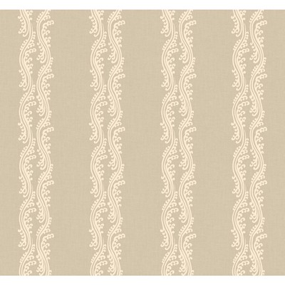 Waverly Wallpaper Waverly Stripes Turning Tides Wallpaper greige, cream