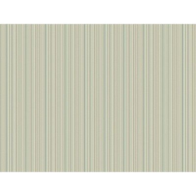 Waverly Wallpaper Waverly Stripes Cozy Up Stripe Wallpaper aquamarine, real, taupe, white