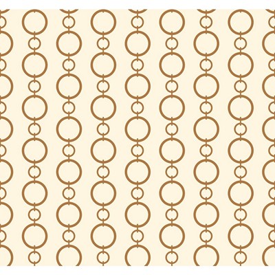 Waverly Wallpaper Waverly Stripes Chain Stripe Wallpaper white, metallic gold