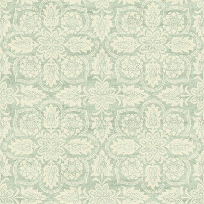 Waverly Wallpaper Waverly Classics II Curators Gem Removable Wallpaper Greens/White/Off Whites