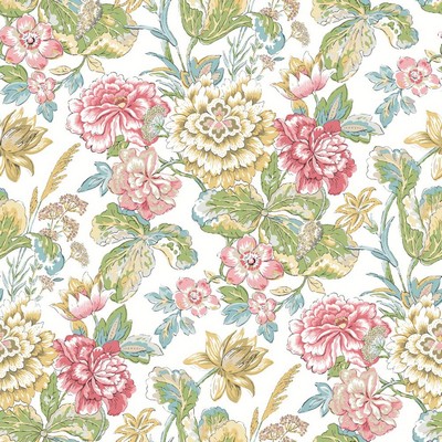 Waverly Wallpaper Waverly Classics II Sonnet Sublime Removable Wallpaper Pinks