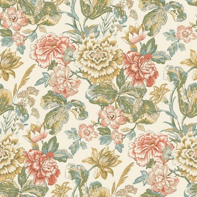 Waverly Wallpaper Waverly Classics II Sonnet Sublime Removable Wallpaper Pinks