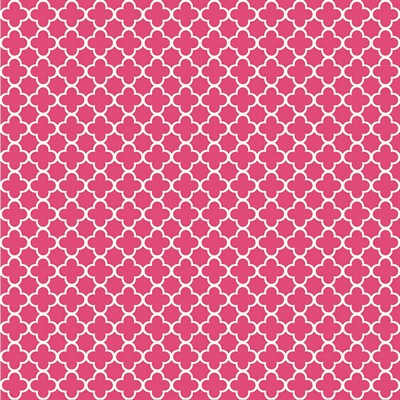 Waverly Wallpaper FRAMEWORK                      hot pink, white