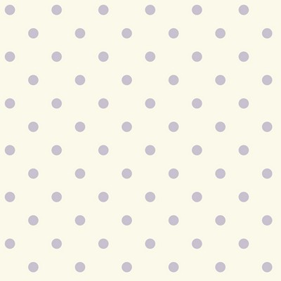 Waverly Wallpaper CIRCLE SIDEWALL                white, light purple