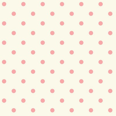 Waverly Wallpaper CIRCLE SIDEWALL                white, pink