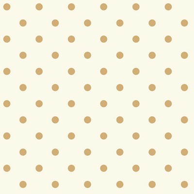 Waverly Wallpaper CIRCLE SIDEWALL                white, metallic gold