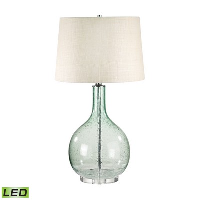 Lamp Works Green Seed Glass LED Table Lamp Green