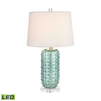 Lamp Works Caicos 1 Light LED Table Lamp In Green Green