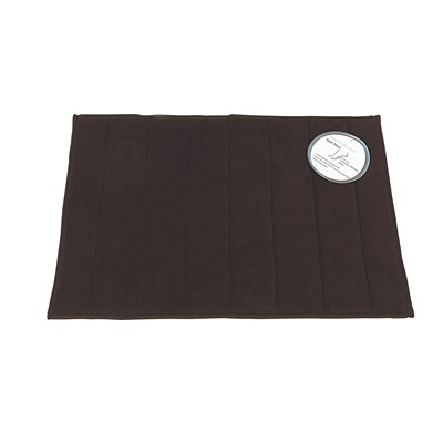 Carnation Home Fashions  Inc Medium-Sized Memory Foam Bath Mat in Brown Brown
