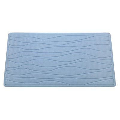 Carnation Home Fashions  Inc Large (18 x 36) Slip-Resistant Rubber Bath Tub Mat in Slate Slate