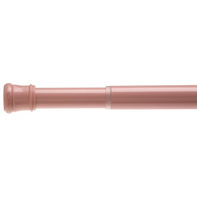 Carnation Home Fashions  Inc Steel Shower Curtain Tension Rod in Rose Rose