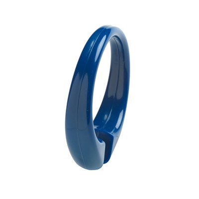 Carnation Home Fashions  Inc Snap Plastic Shower Curtain Hooks in Navy Navy