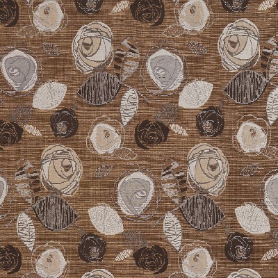 Charlotte Fabrics 1373 Nutmeg Bloom
