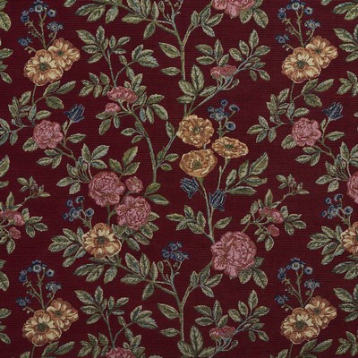 Charlotte Fabrics 1977 Merlot Bouquet  Merlot Bouquet 