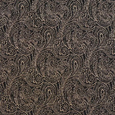 Charlotte Fabrics 2633 Onyx/Paisley