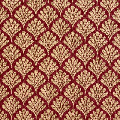 Charlotte Fabrics 2661 Crimson/Fan