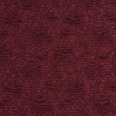 Charlotte Fabrics 5500 Wine/Trellis