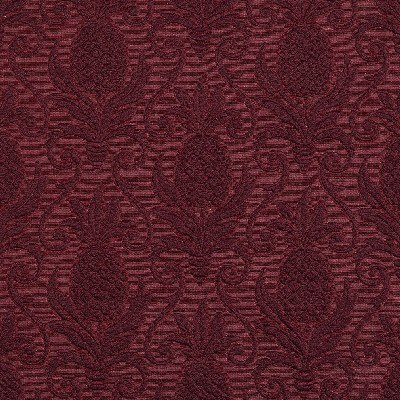 Charlotte Fabrics 5518 Wine/Pineapple