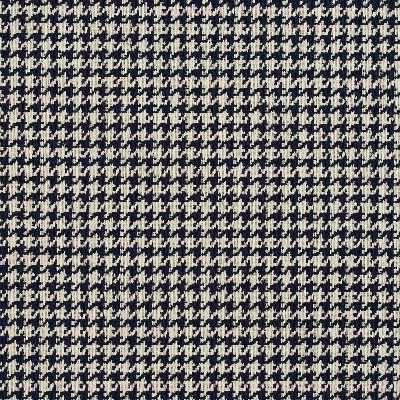 Charlotte Fabrics 5859 Cobalt Houndstooth