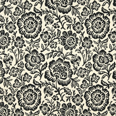 Charlotte Fabrics 6400 Onyx Floral