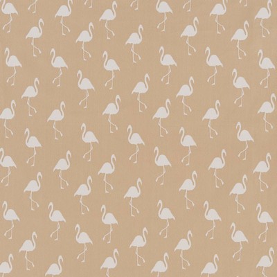 Charlotte Fabrics D1437 Ecru Flamingo