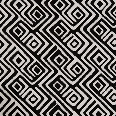 Charlotte Fabrics D1441 Onyx Labyrinth