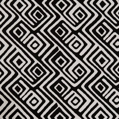 D1441 Onyx Labyrinth Charlotte Fabrics D1441 Onyx Labyrinth