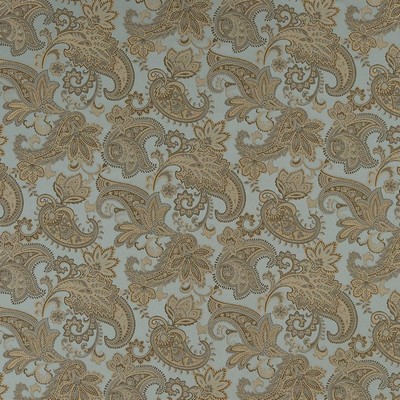 Charlotte Fabrics D1557 Seaglass Paisley