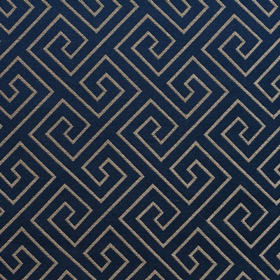 Charlotte Fabrics D179 Sapphire Greek Key