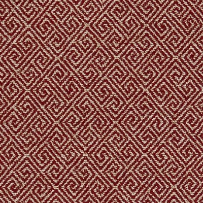 Charlotte Fabrics D2615 Greek Key Crimson