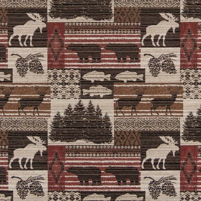 Charlotte Fabrics D2688 Moose Currant
