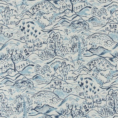 D3335 Indigo Charlotte Fabrics D3335 Indigo