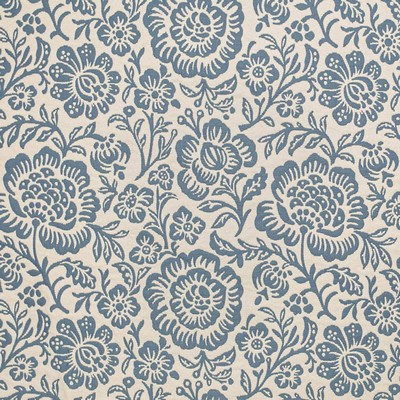 Charlotte Fabrics D3592 Blue Bloom
