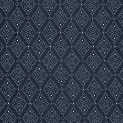 Charlotte Fabrics D4060 Navy Lily