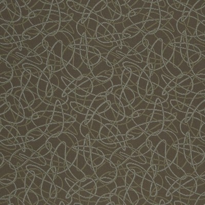 Charlotte Fabrics D931 Squiggles/Chocolate