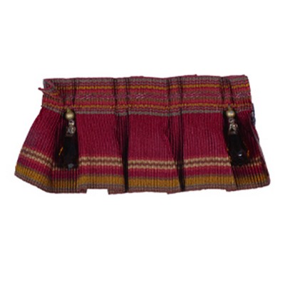 Robert Allen Trim LIBRARY RUFFLE CRIMSON