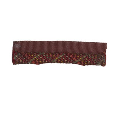 Robert Allen Trim LIBRARY TWEED CRIMSON