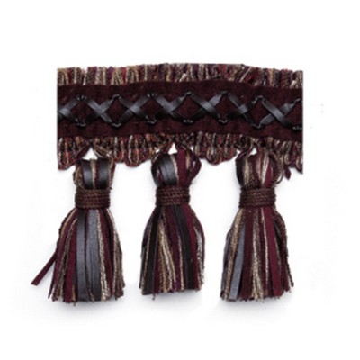 Robert Allen Trim RUSTICA TASSEL BOYSENBERRY