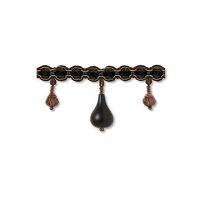 Robert Allen Trim BAROQUE BEADS NOIR