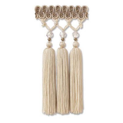 Robert Allen Trim Lattice Tassels Porcelain