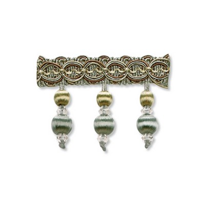 Robert Allen Trim TRAD BEAD FRING  JADE