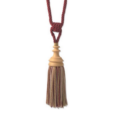 Robert Allen Trim BALUSTR TIEBACK  POMEGRANATE