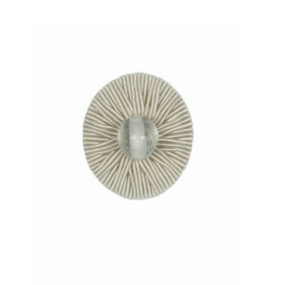 Robert Allen Trim RIBBED BUTTON ICE