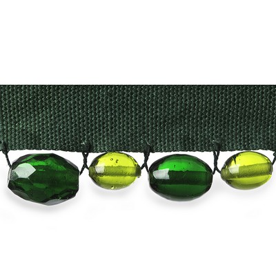 Robert Allen Trim JEWELED CORD BILLIARD GREEN