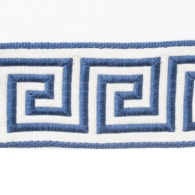 Robert Allen Trim GREEK KEY BRAID NAVY BLAZER